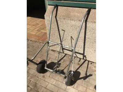 1 Transportkarre für Mörtelkübel – kavel bij Zoll-Auktion, Emmendingen