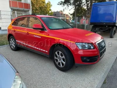 1 Audi Q5 2.0 TDI – voormalige commandowagen van de brandweer – niet rijklaar – kavel bij Zoll-Auktion, Frankenthal (Pfalz)