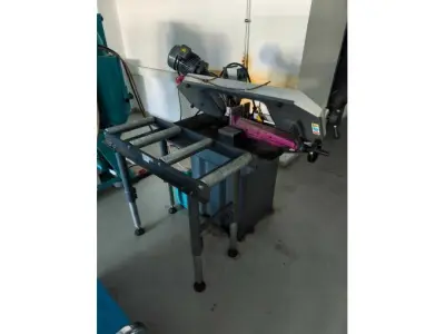 1 OPTIMUM OPTIsaw S 275 G metaalbandzaag, bouwjaar 2008, met rollenbaan – kavel bij Zoll-Auktion, Haldensleben