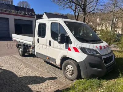 1 Peugeot Boxer Doppelkabine Pritschenwagen 35L3 130 - Motorschaden – kavel bij Zoll-Auktion, Kusel