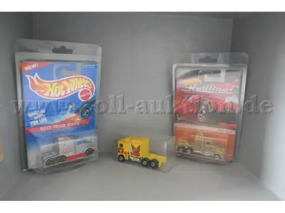 3 Hot Wheels Modelle Race Truck Ford LTL, Long Gone Truck und Thunder Roller, 1:64 – kavel bij Zoll-Auktion, Halle (Saale)