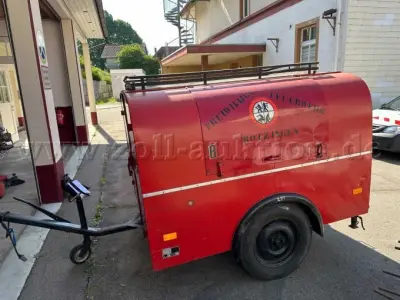 1 TSA Tragkraftspritzenanhänger JOS Helmling Grunern – kavel bij Zoll-Auktion, Görwihl