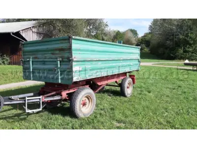 1 Reisch-kiepwagen met drie zijwanden, 8 ton, defect – kavel bij Zoll-Auktion, Freising