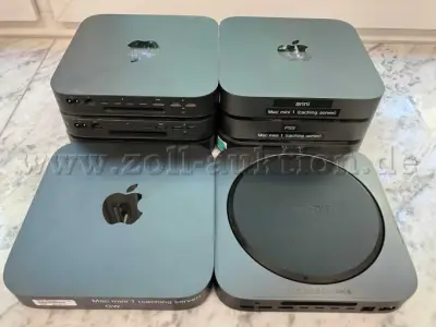 10 Apple Mac mini (2018) | Intel Core i3 | 8GB RAM | 128 GB SSD | A1993 – kavel bij Zoll-Auktion, Münster