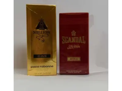 1 Parfum „paco rabanne” & 1 Parfum „Jean Paul Gauliter” – kavel bij Zoll-Auktion, Hamburg