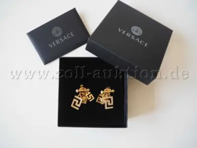 1 Versace Ohrringe mit Strass – kavel bij Zoll-Auktion, Bonn