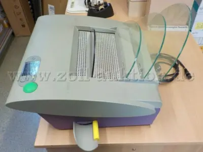 1 Heißleim Bindemaschine POWIS Typ Fastback 20 E mit Bindestreifen Zubehör – kavel bij Zoll-Auktion, Nürnberg