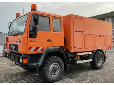 1 MAN Kanalspülfahrzeug L27 4x4 – kavel bij Zoll-Auktion, Detmold