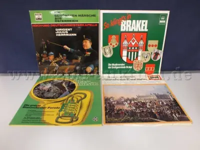 1 Konvolut, 4 Schallplatten Genre "Schlager" – kavel bij Zoll-Auktion, Paderborn