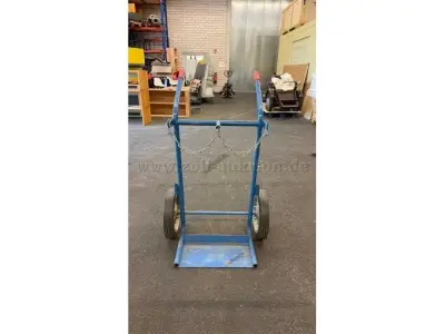 1 gasflessenwagen / stalen flessenkar, RBB – kavel bij Zoll-Auktion, Bonn