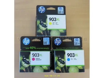 3 HP 903XL-inktcartridges T6M03AE BGX; T6M07AE BGX; T6M11AE BGX – kavel bij Zoll-Auktion, Emmerich am Rhein