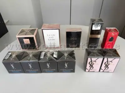 11 parfums van de merken Giorgio Armani, Yves Saint Laurent en Lancôme – kavel bij Zoll-Auktion, Offenburg