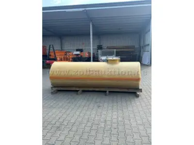 1 Chemo-watervat van 4000 liter – kavel bij Zoll-Auktion, Olfen