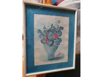 1 Bilderrahmen - 51 x 41 cm - weiß, Hersteller unbekannt – kavel bij Zoll-Auktion, Nuthe-Urstromtal