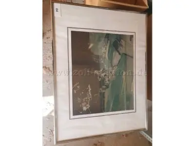 7 Bilderrahmen - 81 x 61 cm - silber, Hersteller unbekannt – kavel bij Zoll-Auktion, Nuthe-Urstromtal