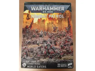 1 WARHAMMER 40 000 Combat Patrol WORLD EATERS – kavel bij Zoll-Auktion, Aachen