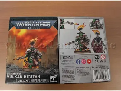 2 WARHAMMER 40 000 Space Marines VULKAN HE`STAN – kavel bij Zoll-Auktion, Aachen