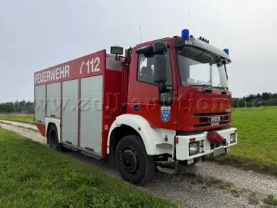 1 Feuerwehr-Rüstwagen RW 2 Iveco EuroFire 4x4 – nur 20.375 km – kavel bij Zoll-Auktion, Kastl