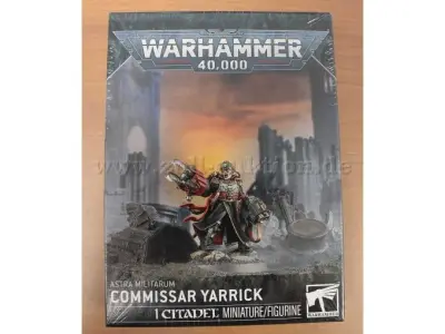 1 WARHAMMER 40 000 Astra Militarum COMMISAR YARRIK – kavel bij Zoll-Auktion, Aachen
