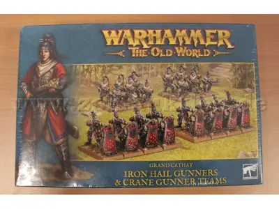 1 WARHAMMER 40 000 The old world Grand Cathay IRON HAIL GUNNERS&CRANE GUNNERTEAMS – kavel bij Zoll-Auktion, Aachen