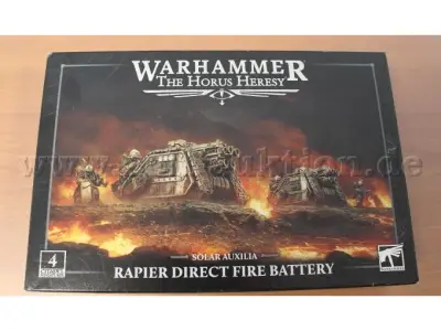 1 WARHAMMER 40 000 The horus heresy SOLAR AUXILIA RAPIER DIRECT FIRE BATTERY – kavel bij Zoll-Auktion, Aachen