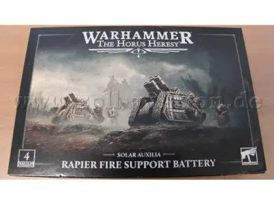 1 WARHAMMER 40 000 The horus heresy SOLAR AUXILIA RAPIER FIRE SUPPORT BATTERY – kavel bij Zoll-Auktion, Aachen