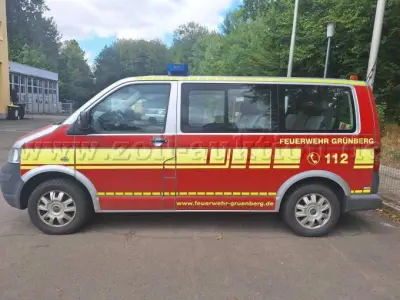 1 VW T5 MTW – Feuerwehr – kavel bij Zoll-Auktion, Grünberg