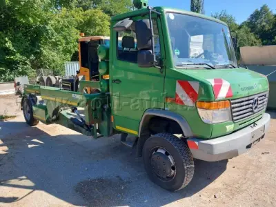 1 Mercedes Benz 812 / Ruthmann LKW für austauschbare Ladungsträger Bastlerfahrzeug – kavel bij Zoll-Auktion, Augsburg