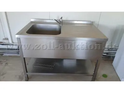 1 Bartscher Spülen 700, B120, Becken LI – kavel bij Zoll-Auktion, Willich