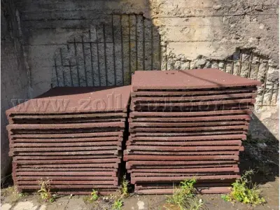 82 Fallschutzplatten – kavel bij Zoll-Auktion, Herzberg am Harz