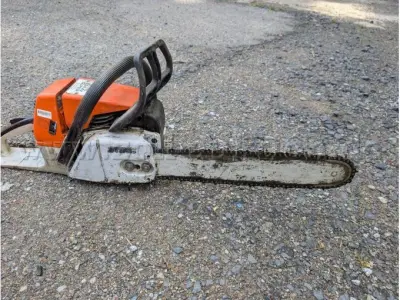 1 Stihl Motorsäge Typ: 034 AVSEQ Super – kavel bij Zoll-Auktion, Herzberg am Harz