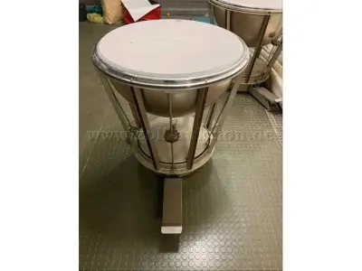 1 Pedal-Pauke "ROGER" (alt, gebraucht, Fell beschädigt) – kavel bij Zoll-Auktion, Mönchengladbach