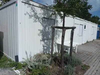 1 Containeranlage mit Sanitärcontainer, Firma Containex, Wien – kavel bij Zoll-Auktion, Straubing