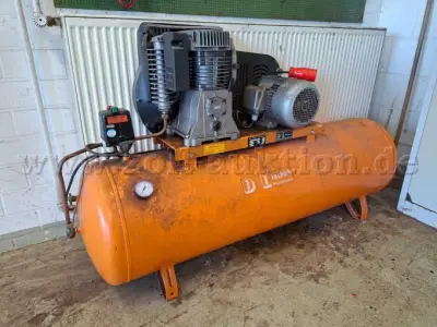 1 compressor, D & L Technik, 350 liter – kavel bij Zoll-Auktion, Holzminden