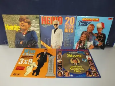 1 Konvolut, 5 Schallplatten Genre "Schlager" – kavel bij Zoll-Auktion, Paderborn