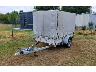 1 Starrdeichselanhänger Anssems BV D14 Offener Kasten 1400 kg., EZ 2013 – kavel bij Zoll-Auktion, Varel