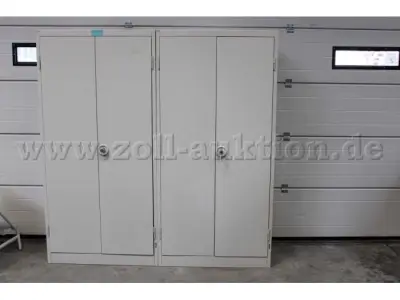 2 Stahlschränke des Herstellers Mauser, gebraucht – kavel bij Zoll-Auktion, Berlin