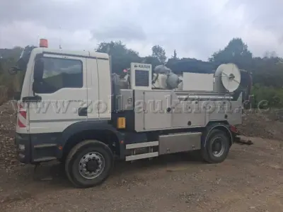 1 MAN TGM 18.340 4x4 BB Spühlfahrzeug – kavel bij Zoll-Auktion, Siegen