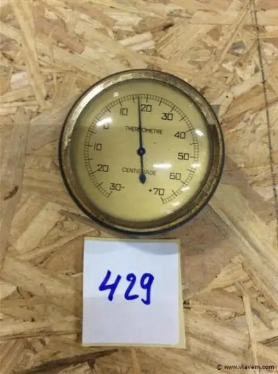 Thermometer vintage – kavel bij Vlavem