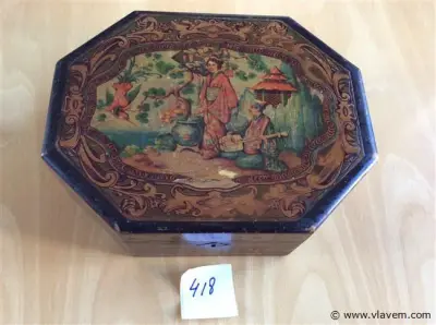 Houten kistje – kavel bij Vlavem