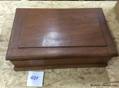 Houten kistje – kavel bij Vlavem