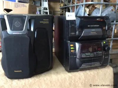 Stereo Panasonic – kavel bij Vlavem