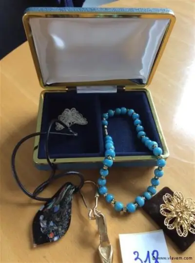 Vintage juwelendoosje + – kavel bij Vlavem