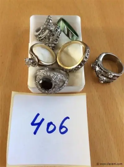 Ringen divers 6st – kavel bij Vlavem