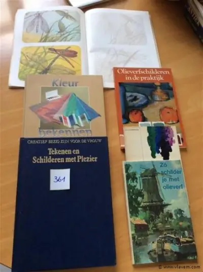 Boeken hobby – kavel bij Vlavem