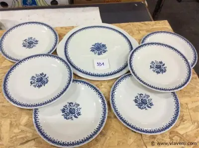 Servies – kavel bij Vlavem