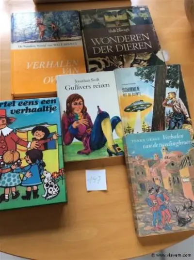 Lot kinderboeken – kavel bij Vlavem