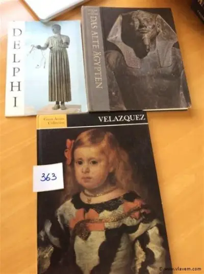 Boeken kunst divers 3stuks – kavel bij Vlavem