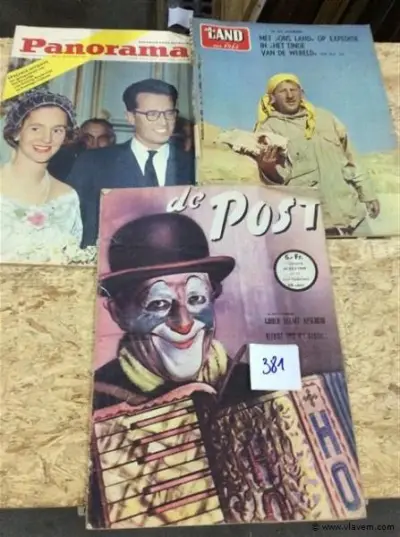 Magazines 3st J' 50-60 – kavel bij Vlavem