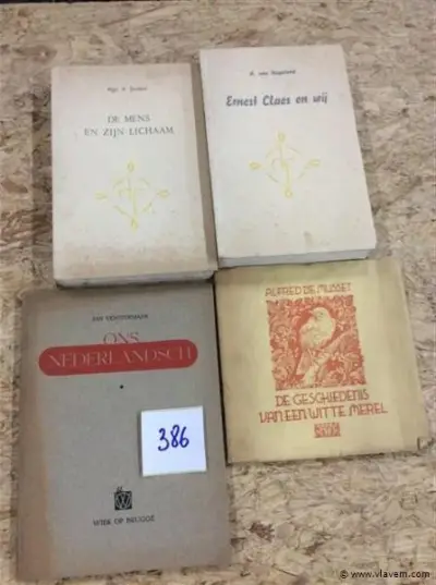 Boeken 4st – kavel bij Vlavem